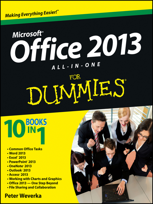 Title details for Office 2013 All-In-One For Dummies by Peter Weverka - Wait list